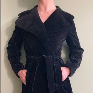 1973 Black Velvet Coat